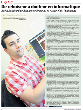 Ke´vin Bouchard - 19 janvier 2013