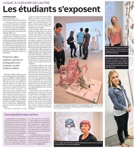 LeProgresDimancheSurMonOrdi.ca - Les étudiants s’exposent - 1