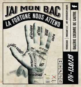 affiche projet fin bac 2019 30x30