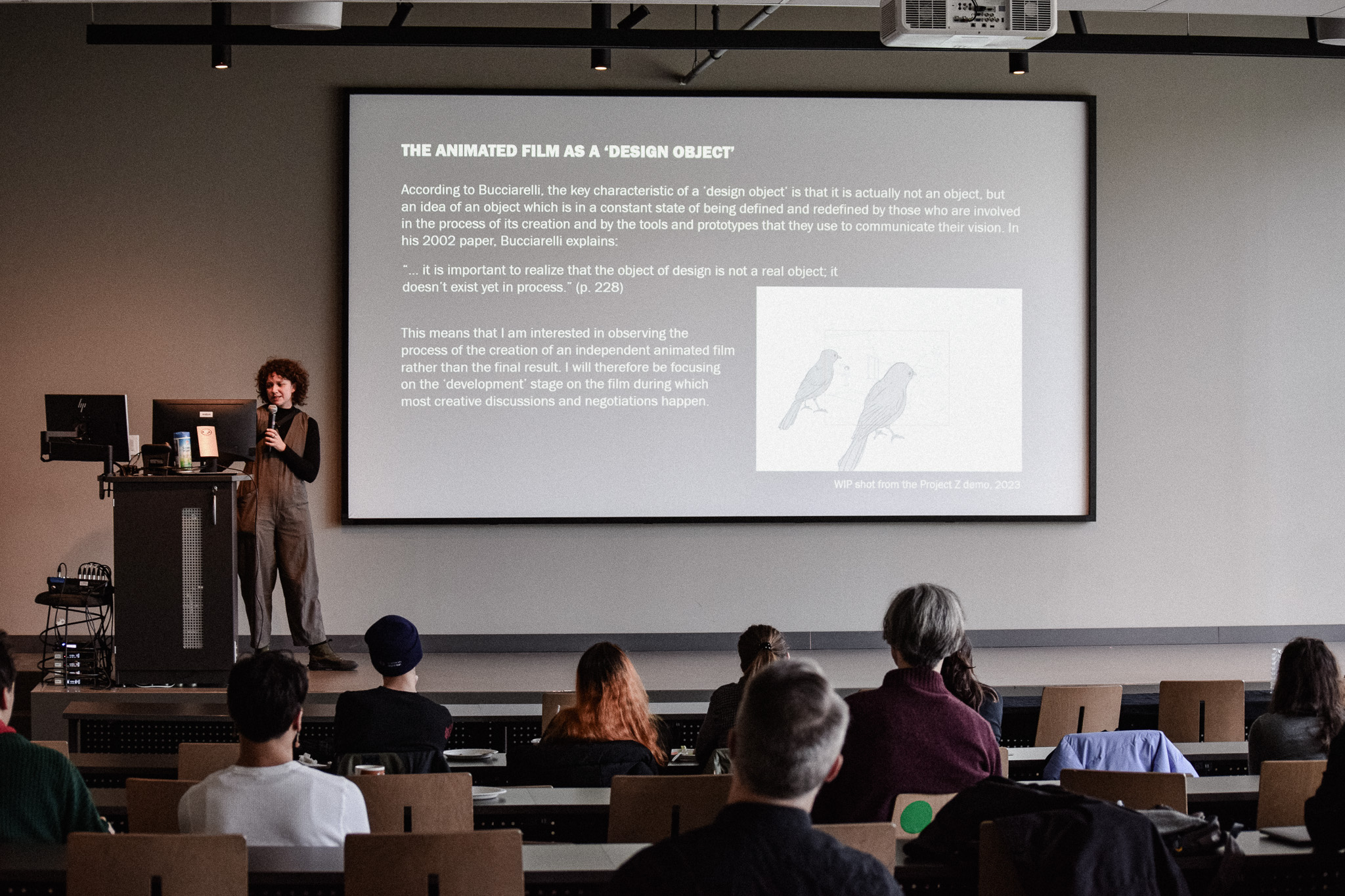 Eva Cvijanovic : “Collaborative Design in Independent Animation” (étudiante à la maîtrise, laboratoire Praxis)