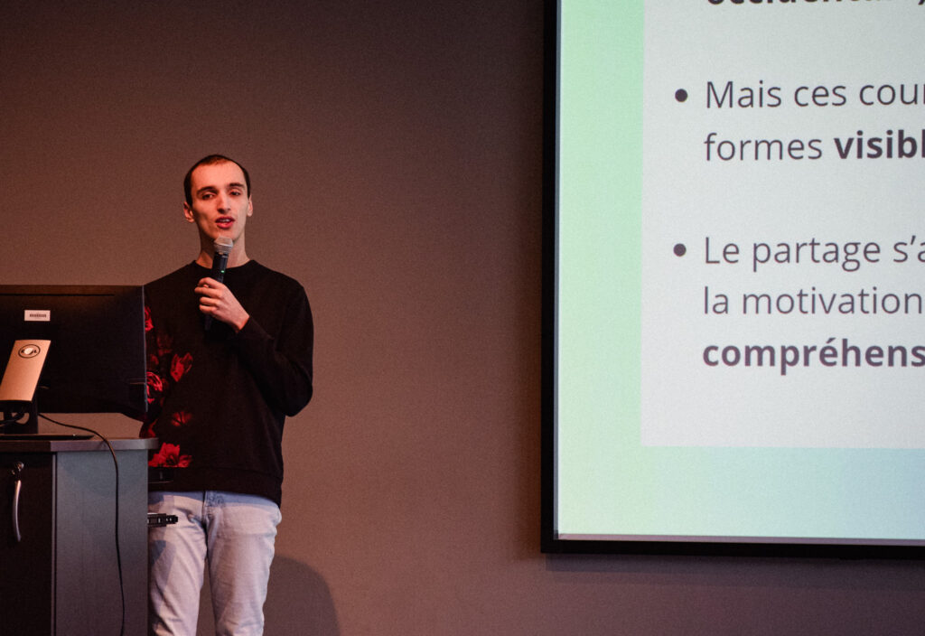 Lilian Villain : « L'humain et le non-humain : redéfinir le partage » (étudiant au DESS)