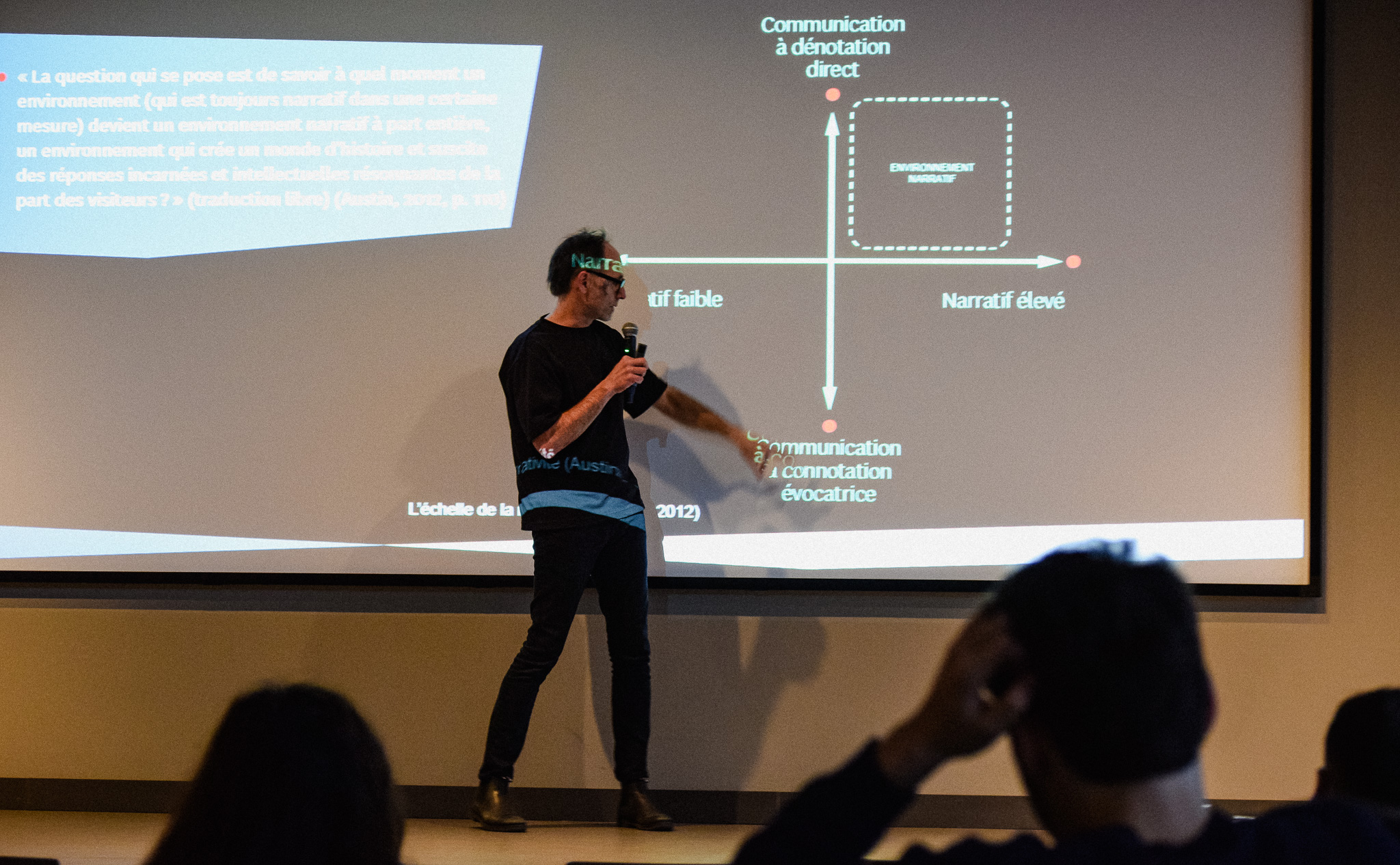 Laurent-Michel Tremblay   « Passez le message: le recours au récit, à l’interaction et à l’immersion pour éveiller l’engagement du public en art numérique » (étudiant à la maîtrise, laboratoire Mimesis)