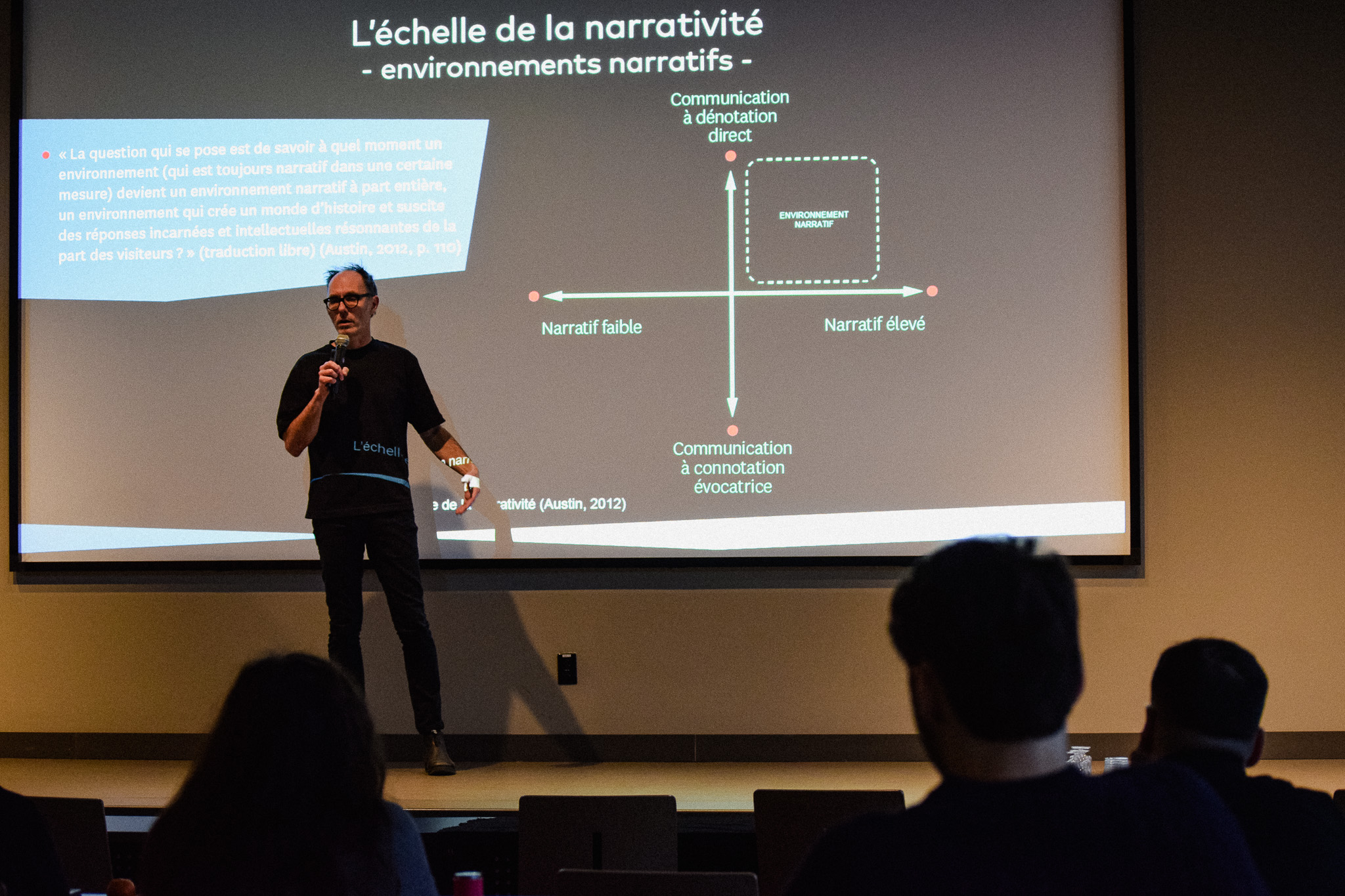 Laurent-Michel Tremblay   « Passez le message: le recours au récit, à l’interaction et à l’immersion pour éveiller l’engagement du public en art numérique » (étudiant à la maîtrise, laboratoire Mimesis)