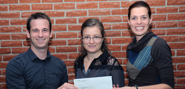 Le Service des ressources financières remet trois prix dans le cadre du concours « Payer en ligne peut être payant »