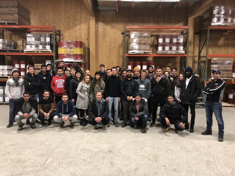 Des étudiants en génie visitent les installations de Chantiers Chibougamau