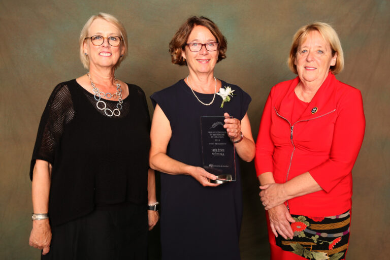 La professeure Hélène Vézina honorée par le réseau de l’Université du Québec