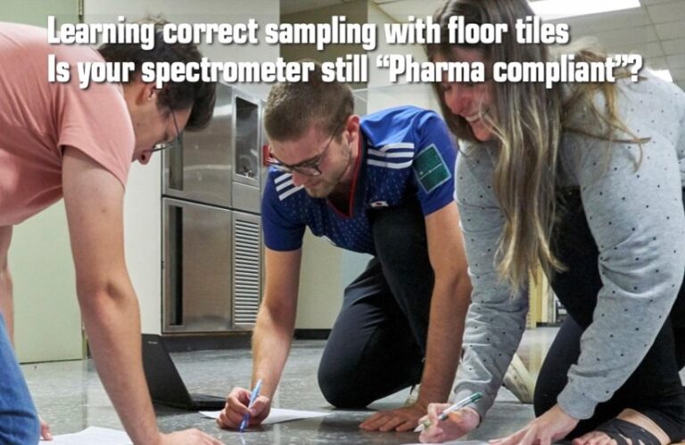 Des étudiants en géologie à la une du périodique scientifique Spectroscopy Europe