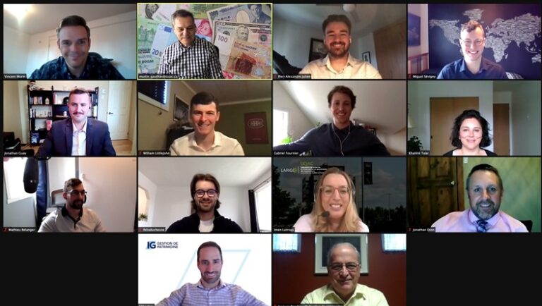 Fonds de placement UQAC : cinq étudiants récompensés par le Groupe IG