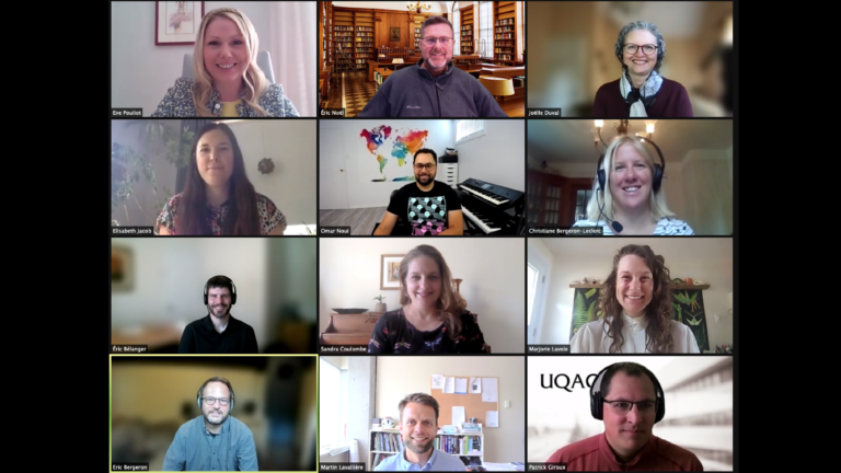 Une réussite pour le deuxième colloque virtuel du Comité de pédagogie universitaire de l’UQAC