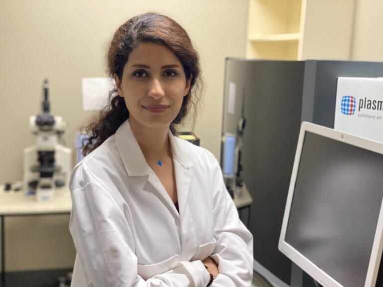 L’étudiante au doctorat en ingénierie Samaneh Heydarian s’illustre lors du colloque annuel du Centre québécois sur les matériaux fonctionnels