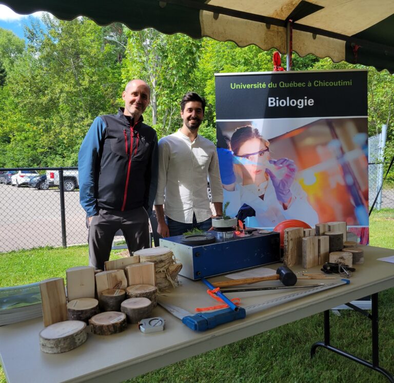 L’univers des arbres présenté à Laterrière par l’équipe du Laboratoire EcoTer