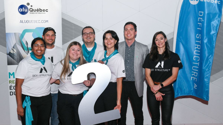 Une excellente performance de l’UQAC à la 6e édition du Défi Structure-AI