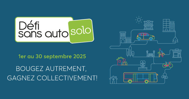 Défi sans auto solo : bilan de la 1ère participation de l’UQAC