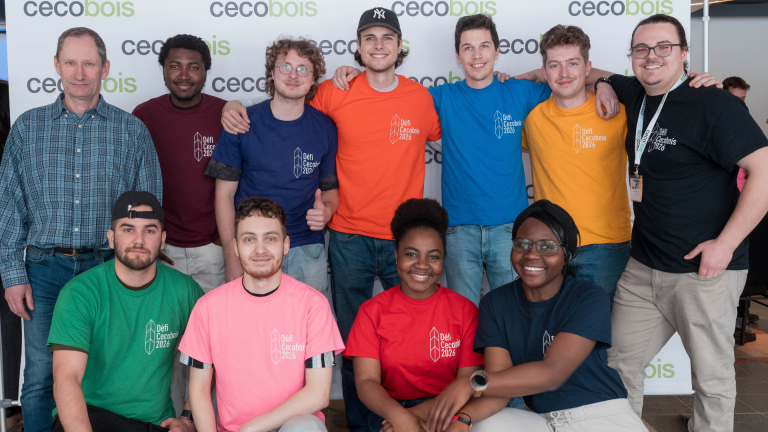L’UQAC se démarque lors du Défi Cecobois 2026