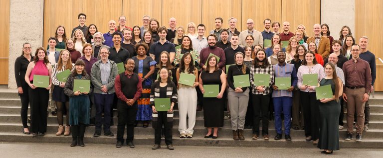 Cérémonie des bourses d’excellence en recherche et création 2025-2026 : près de 2 M$ en bourses de la part des organismes subventionnaires