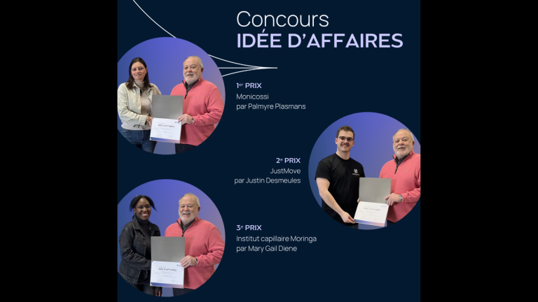 Le CEE-UQAC décerne les prix du concours Idées d&rsquo;affaires