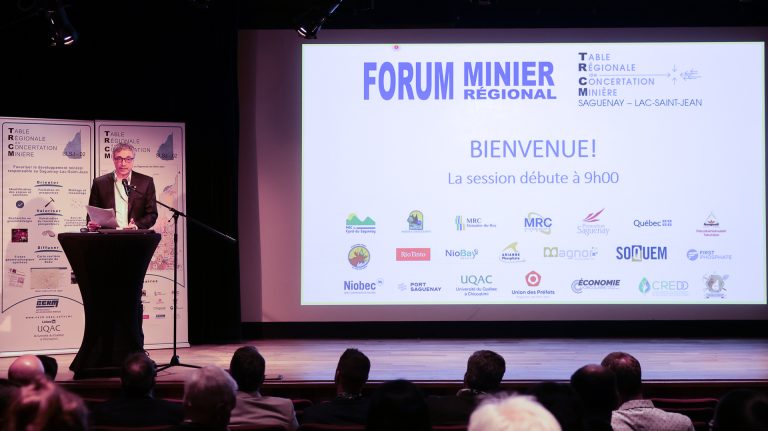 L’UQAC accueillait le 14e Forum minier régional, une édition record
