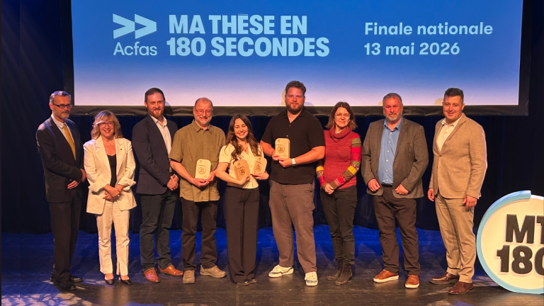 MT180 : une doctorante de l’UQAC remporte les honneurs du jury et du public