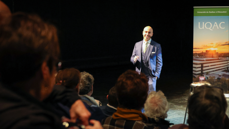 Succès pour la conférence de Rafael Jacob à l’UQAC