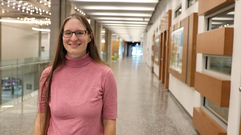 Mélodie Lapointe, nouvelle professeure en mathématiques appliquées
