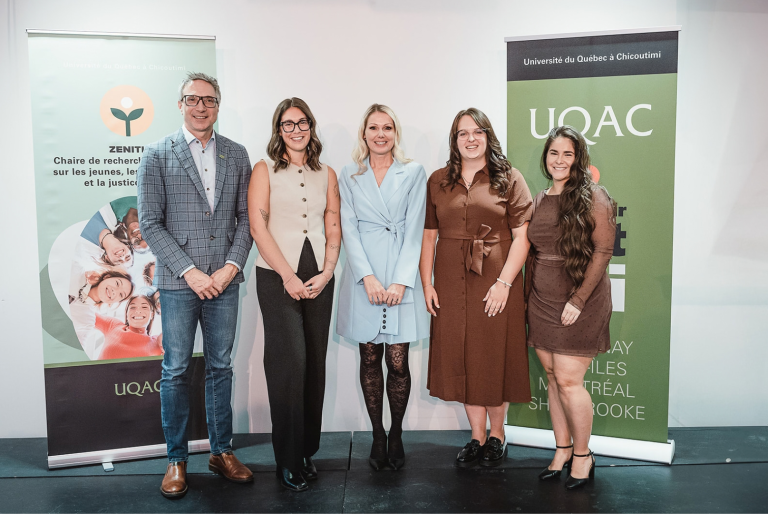 L&rsquo;UQAC souligne le lancement de la Chaire de recherche du Canada ZENITH